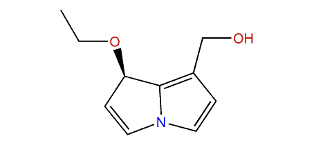 5,6-Dehydro-7,9-dihydroxy-7H-pyrrolizineethyl ether